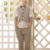 βαφτιστικά για αγόρι dolce bambini 8633