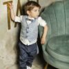 βαπτιστικά για αγόρι Dolce Bambini 8717