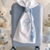 Winter Baby Blue ολοκληρωμένο βαπτιστικό πακέτο αγοριού με γαλάζια βαλίτσα